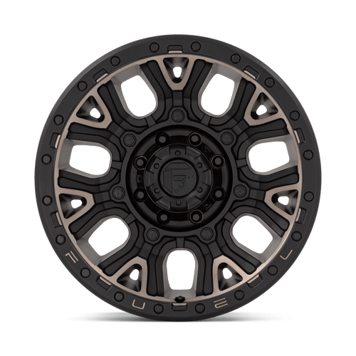 Fuel Off-Road D824 20X9 Matte Black W/ Double Dark Tint 8x180 +1mm