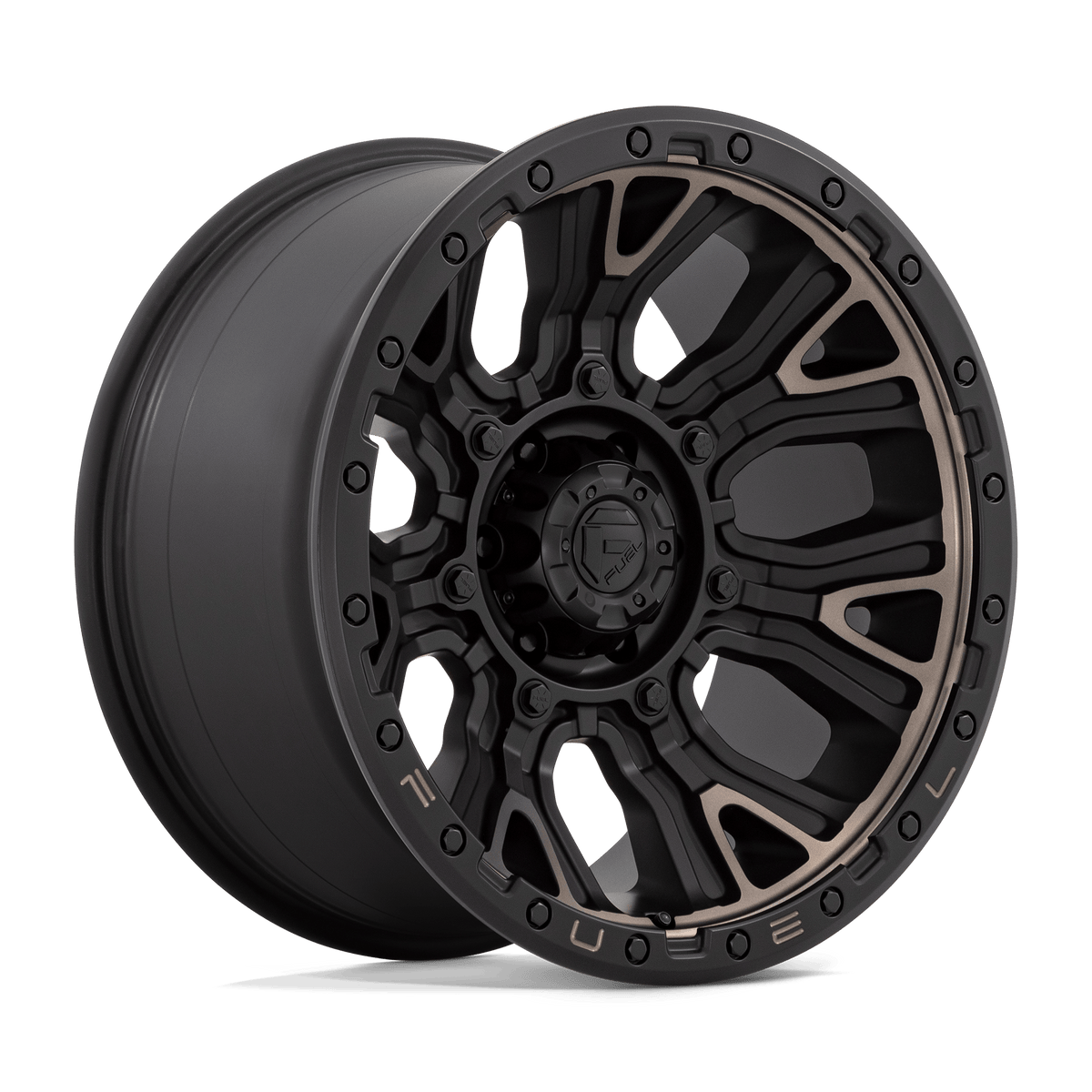 Fuel Off-Road D824 20X10 Matte Black W/ Double Dark Tint 6x139.7 -18mm