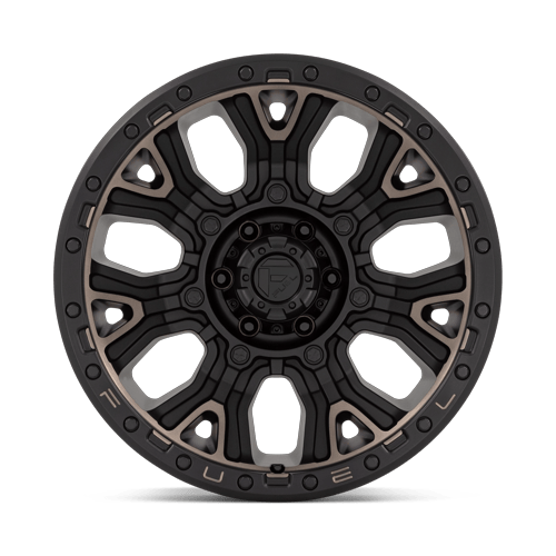 Fuel Off-Road D824 20X10 Matte Black W/ Double Dark Tint 6x135 -18mm
