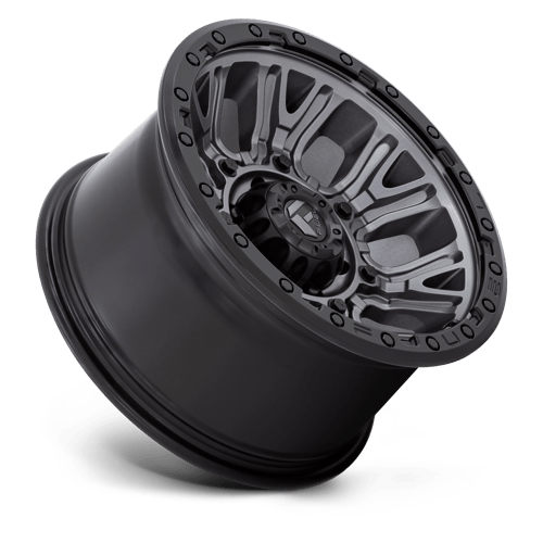 Fuel Off-Road D825 20X10 Matte Gunmetal W/ Black Ring 5x127 -18mm