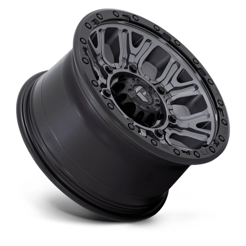 Fuel Off-Road D825 17X9 Matte Gunmetal W/ Black Ring 6x139.7 +1mm