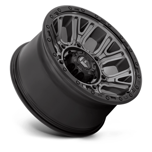 Fuel Off-Road D825 20X10 Matte Gunmetal W/ Black Ring 8x180 -18mm