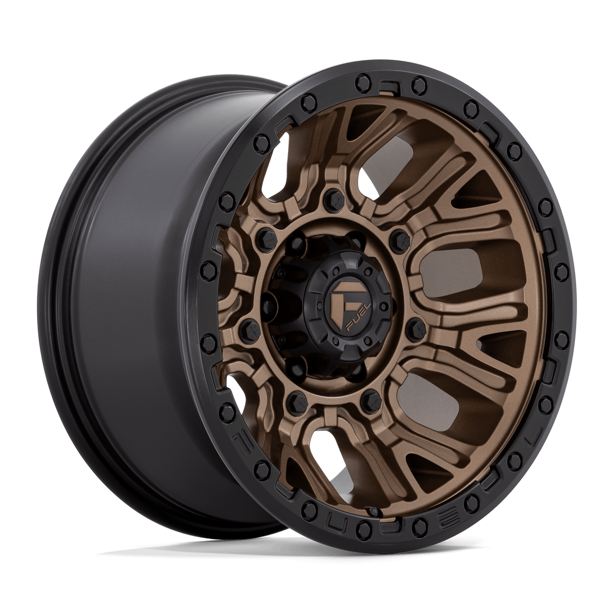 Fuel Off-Road D826 17X9 Matte Bronze W/ Black Ring 5x127 +1mm