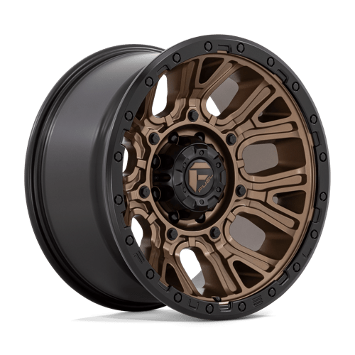 Fuel Off-Road Aluminum Wheels 20X10 Traction D826 Matte Bronze W/ Black Ring