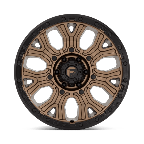 Fuel Off-Road D826 20X9 Matte Bronze W/ Black Ring 6x139.7 +1mm