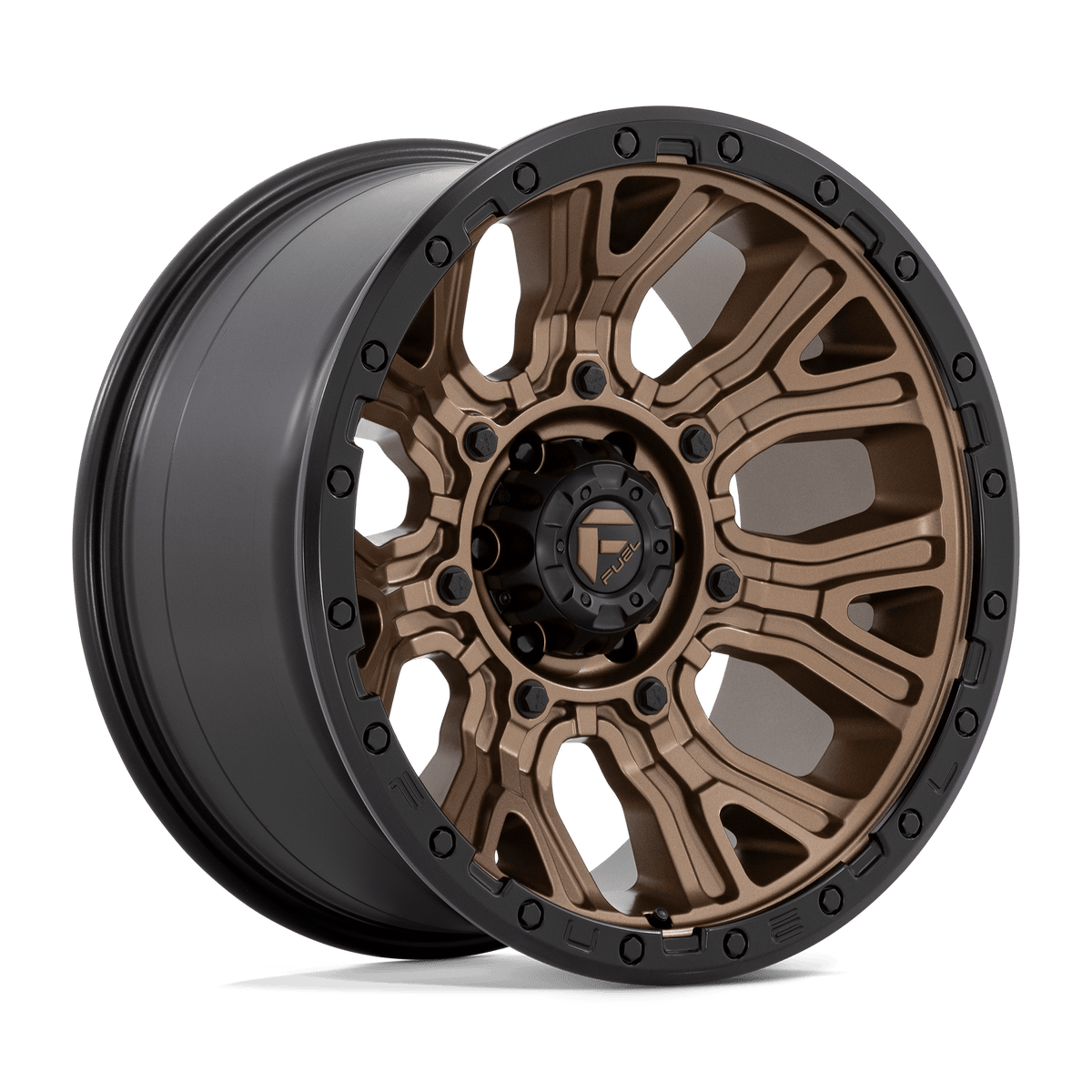 Fuel Off-Road D826 20X10 Matte Bronze W/ Black Ring 6x135 -18mm