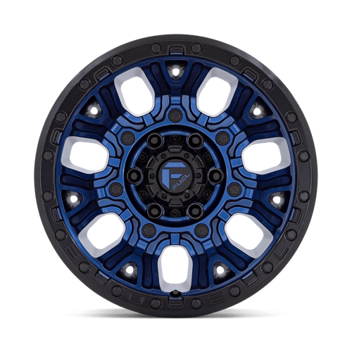 Fuel Off-Road D827 20X10 Dark Blue W/ Black Ring 5x127 -18mm