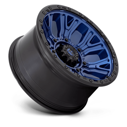 Fuel Off-Road D827 20X10 Dark Blue W/ Black Ring 6x139.7 -18mm