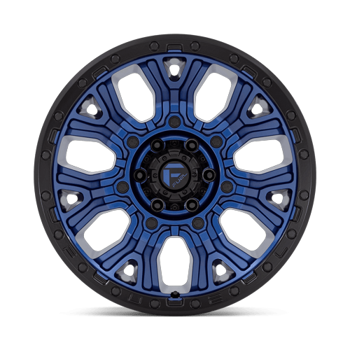 Fuel Off-Road D827 20X10 Dark Blue W/ Black Ring 6x139.7 -18mm