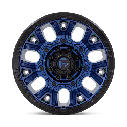 Fuel Off-Road D827 20X10 Dark Blue W/ Black Ring 8x165.1 -18mm