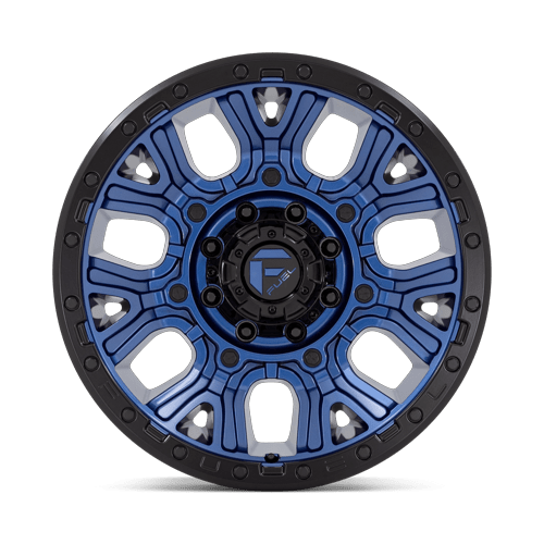 Fuel Off-Road D827 20X9 Dark Blue W/ Black Ring 8x170 +1mm