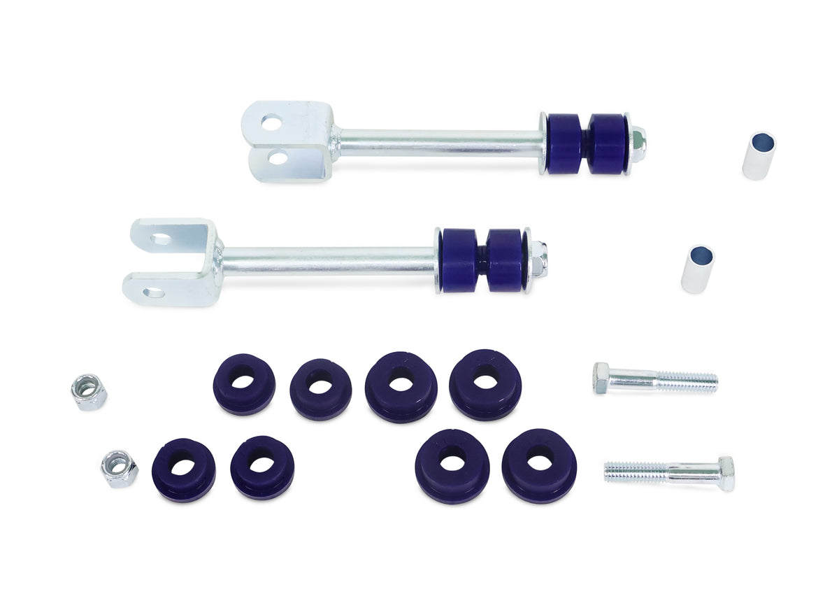 SuperPro - HD Extended Rear Sway Bar Link Set - LC80 & LC100 - TRC0039