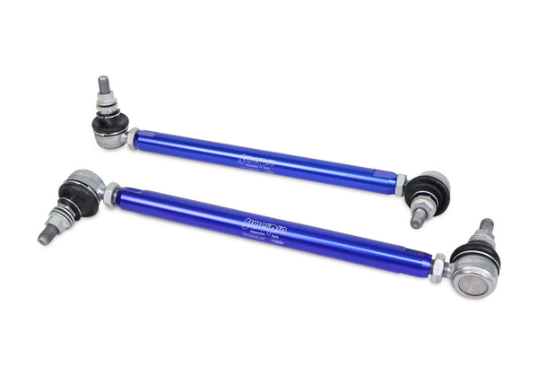 SuperPro - Front Sway Bar Link Kit - Heavy Duty Adjustable (300mm-345mm Length, 10mm Studs) - TRC10245