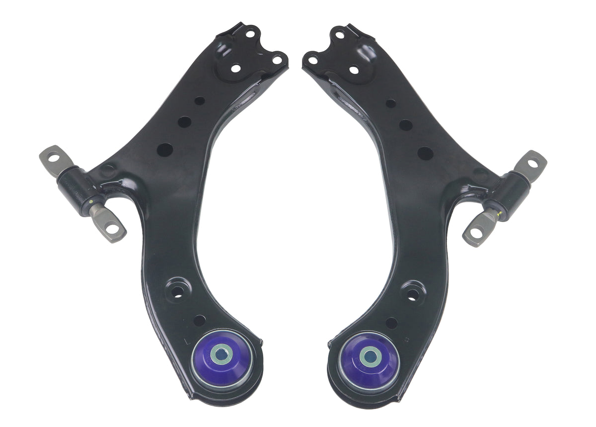 SuperPro - Front Lower Control Arm Set w/ Bushings - 2018-2022 Toyota Camry - TRC1042