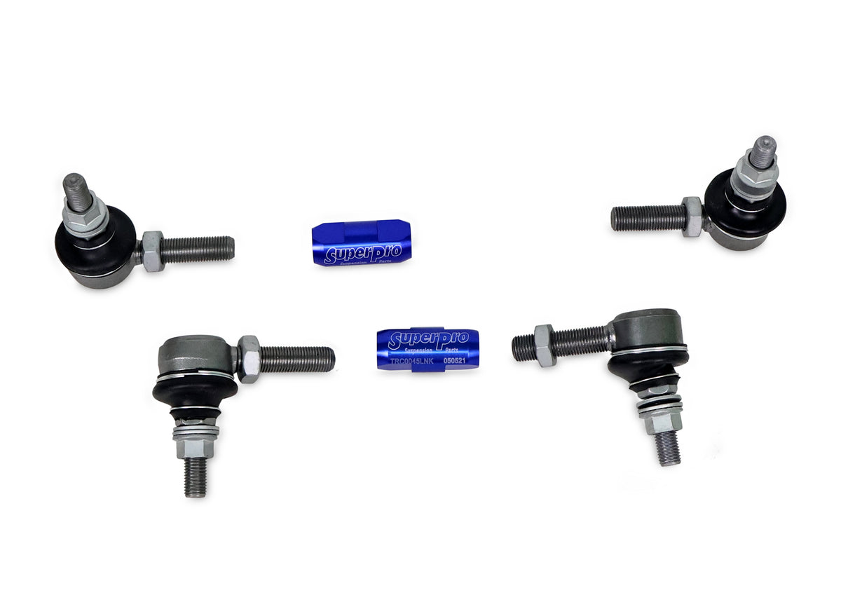 SuperPro - Rear Sway Bar Link Kit - Heavy Duty Adjustable - TRC1045A
