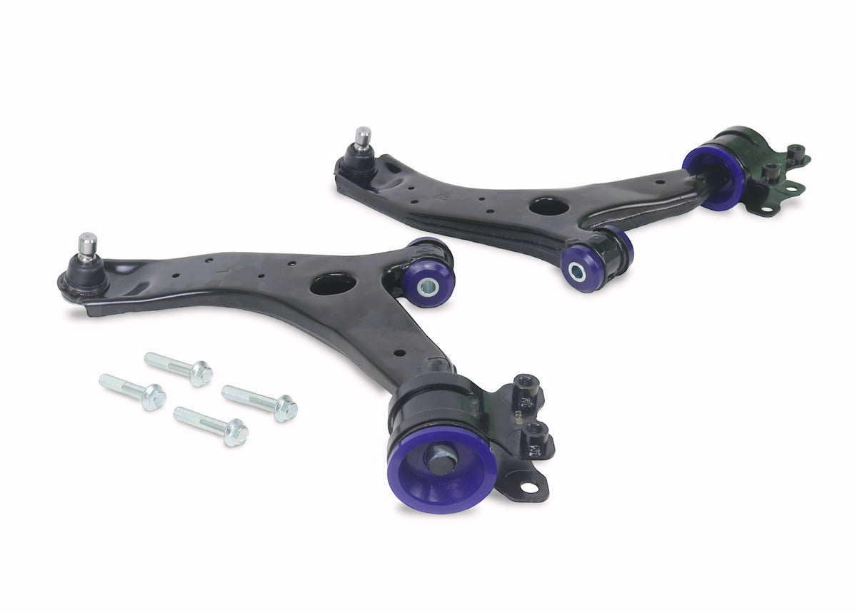 SuperPro - Front Lower Control Arm Set w/ Bushings - TRC1050