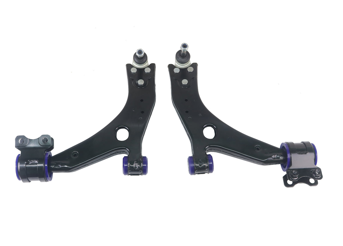 SuperPro - Front Lower Control Arm Set w/ Bushings (18mm Ball Joint) - TRC1135