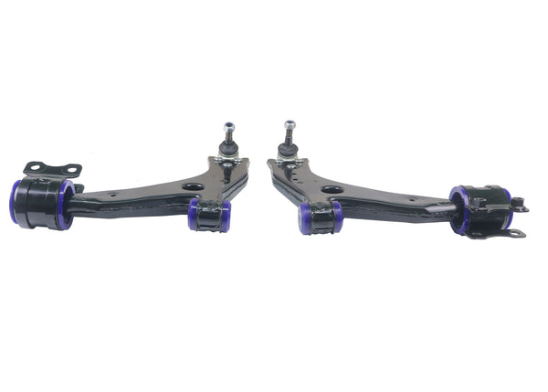 SuperPro - Front Lower Control Arm Set w/ Bushings (18mm Ball Joint) - TRC1135