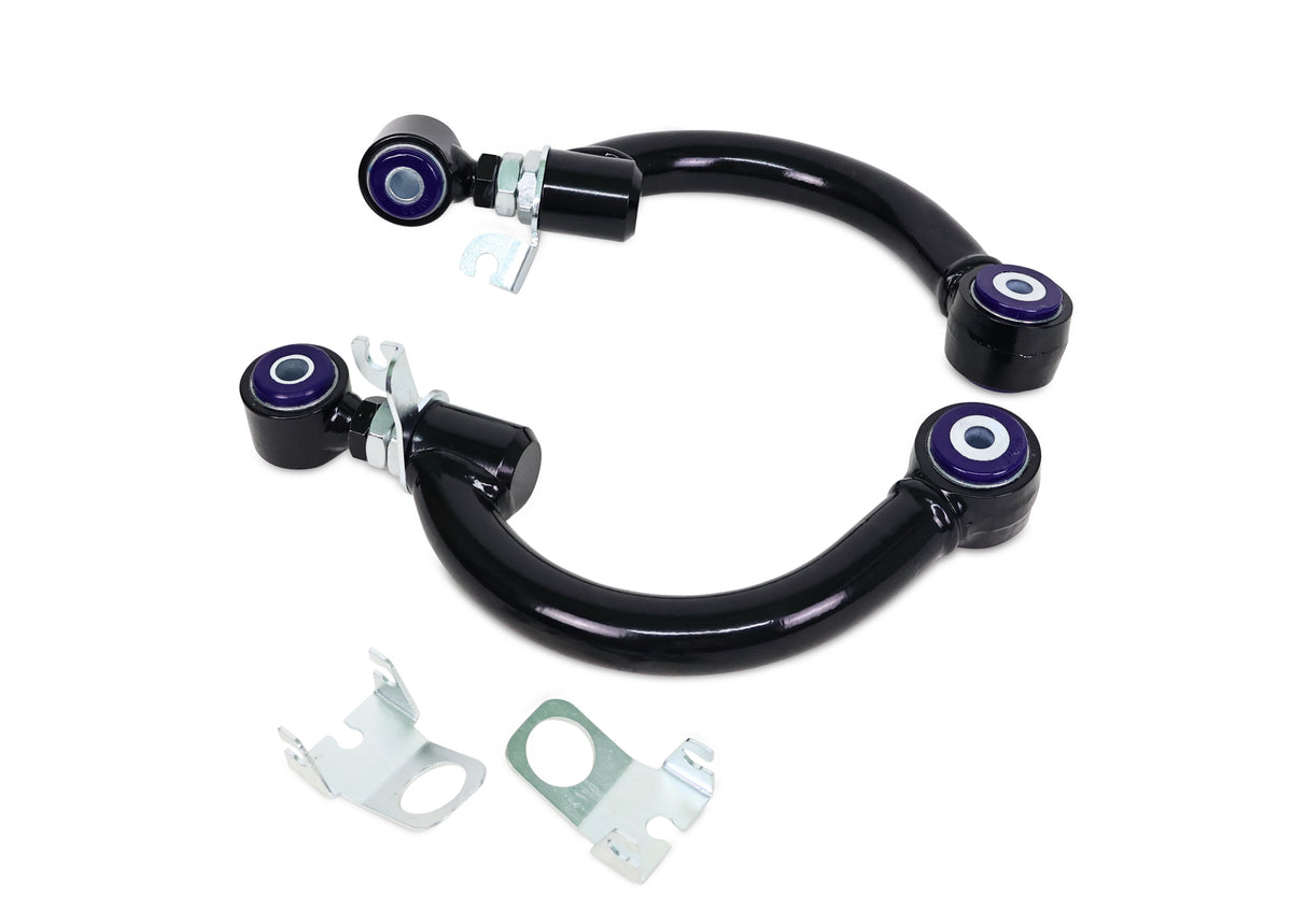 Superpro 06-25 Volkswagen Golf GTI Upper Rear HD Adjustable Toe Arm Set - TRC1219