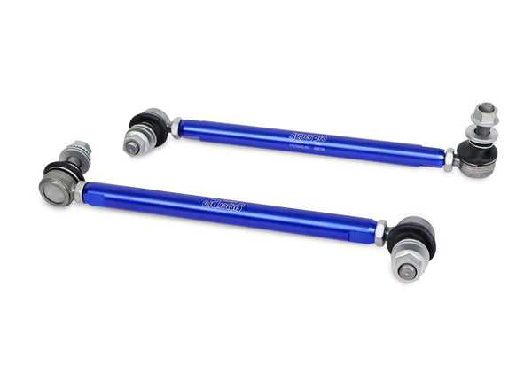 SuperPro - Front Sway Bar Link Kit - Heavy Duty Adjustable (300mm-345mm Length, 12mm Studs) - TRC12245