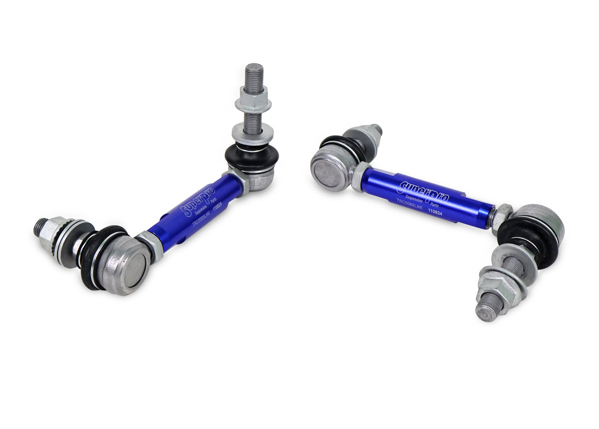 SuperPro - Front Sway Bar Link Kit - Heavy Duty Adjustable - TRC1285L