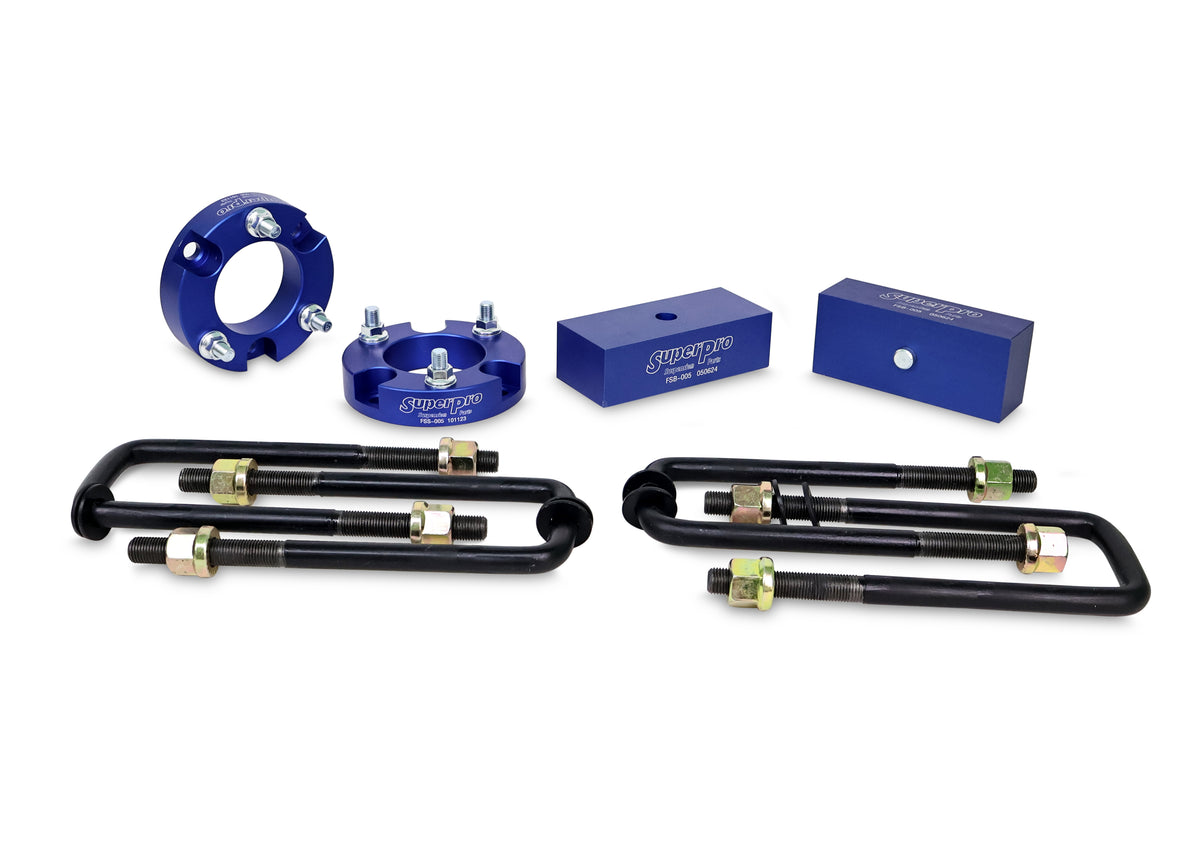 SuperPro - Front and Rear 35mm Block Spacer Kit - Easy Lift Kit - TRC141LK