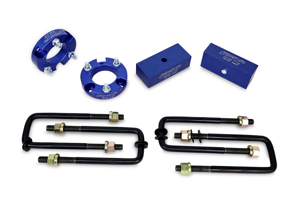 SuperPro - Front and Rear 35mm Block Spacer Kit - Easy Lift Kit - TRC141LK