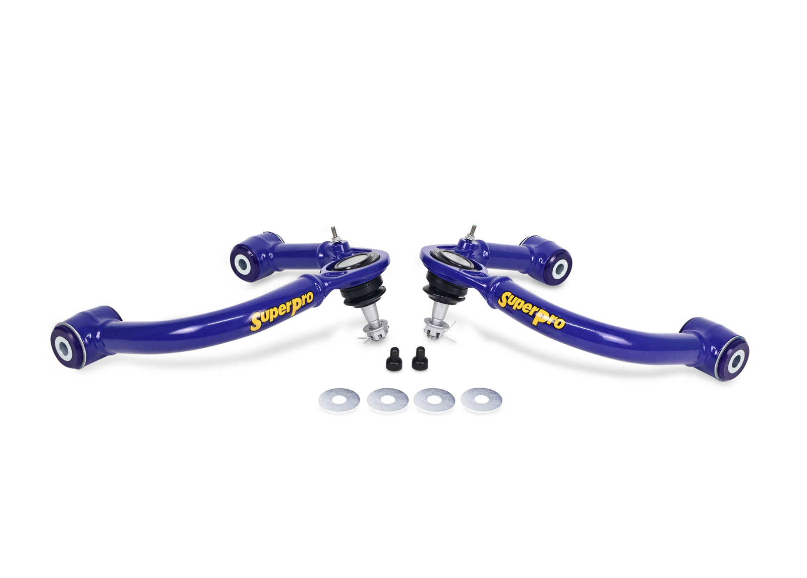 SuperPro - Geometry Correction Front Upper Control Arm Set - Fixed Offset, Lifted Trucks - TRC6471