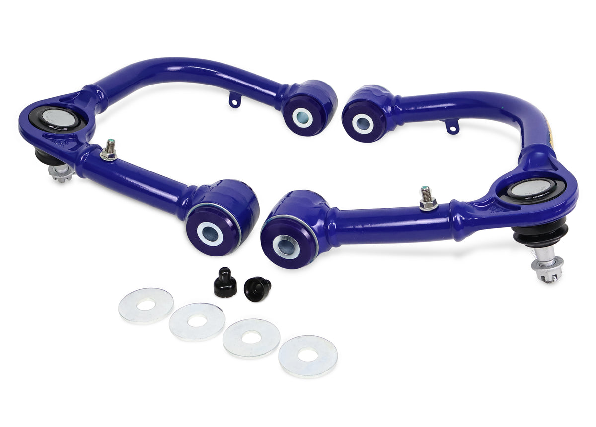 SuperPro - Front Control Arm Upper Complete Assembly - Fixed Offset - TRC6485