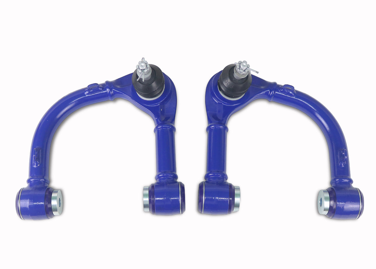 SuperPro - Geometry Correction Front Upper Control Arm Set - Fixed Offset, Lifted Trucks - TRC6565