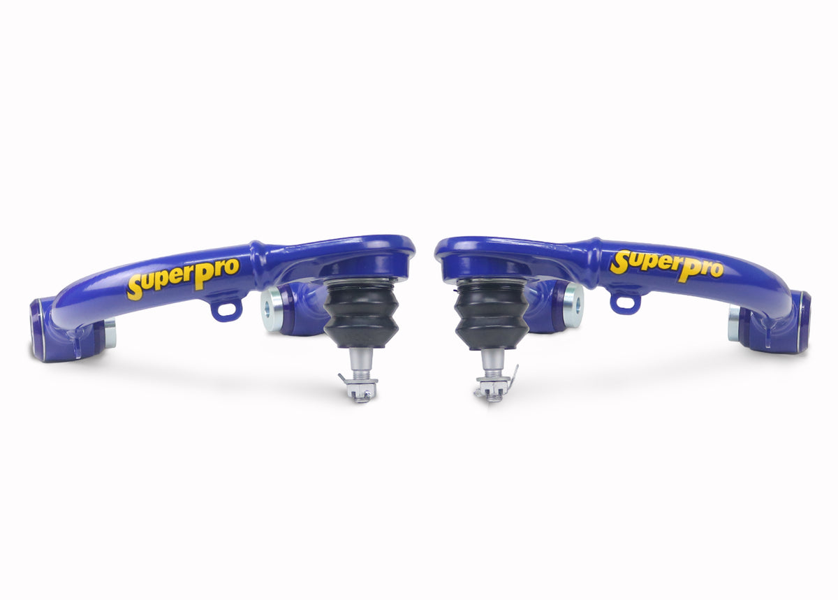 SuperPro - Geometry Correction Front Upper Control Arm Set - Fixed Offset, Lifted Trucks - TRC6565