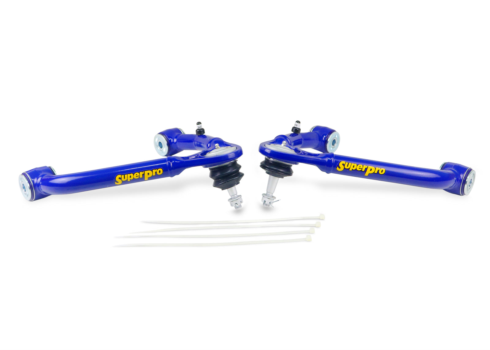 SuperPro - Geometry Correction Front Upper Control Arm Set - Fixed Offset, Lifted Trucks w/ OE Steel UCA - TRC6651