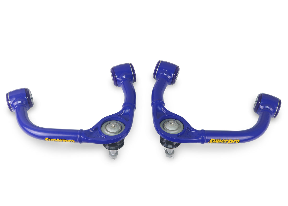 SuperPro - Front Control Arm Upper Complete Assembly - Fixed Offset 2004-2020 Ford F-150 - TRC6670