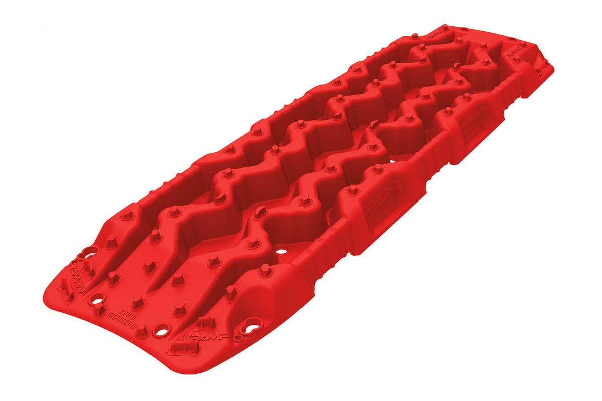ARB TRED HD Red Recovery Boards - Pair - Fiery Red - TREDHDR by ARB - front view