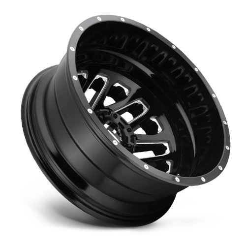 Fuel Off-Road D581 20X8.25 Gloss Black Milled 8x165.1 -240mm