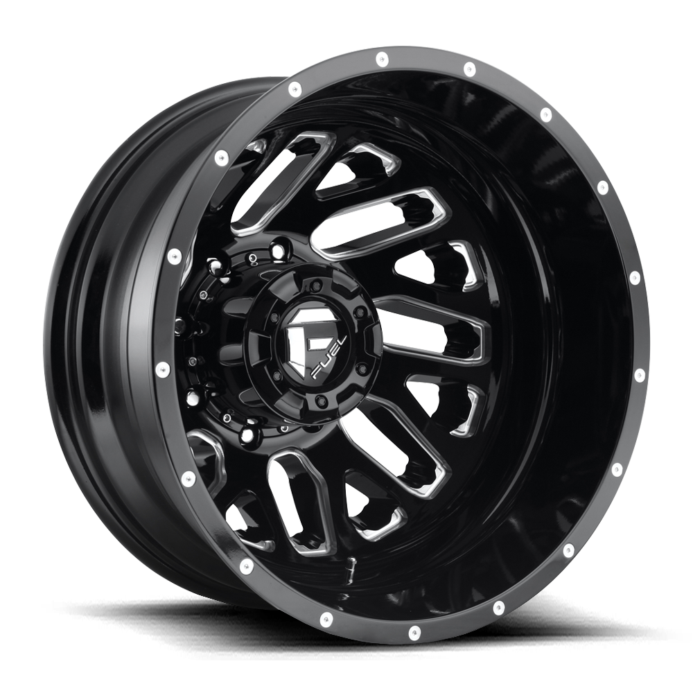 Fuel Off-Road D581 20X8.25 Gloss Black Milled 8x165.1 -265mm