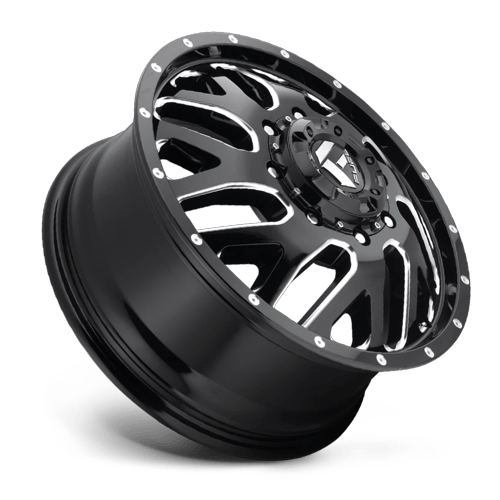 Fuel Off-Road D581 20X8.25 Gloss Black Milled 8x210 +105mm