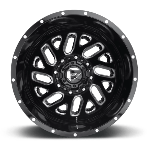 Fuel Off-Road D581 22X8.25 Gloss Black Milled 8x200 -201mm