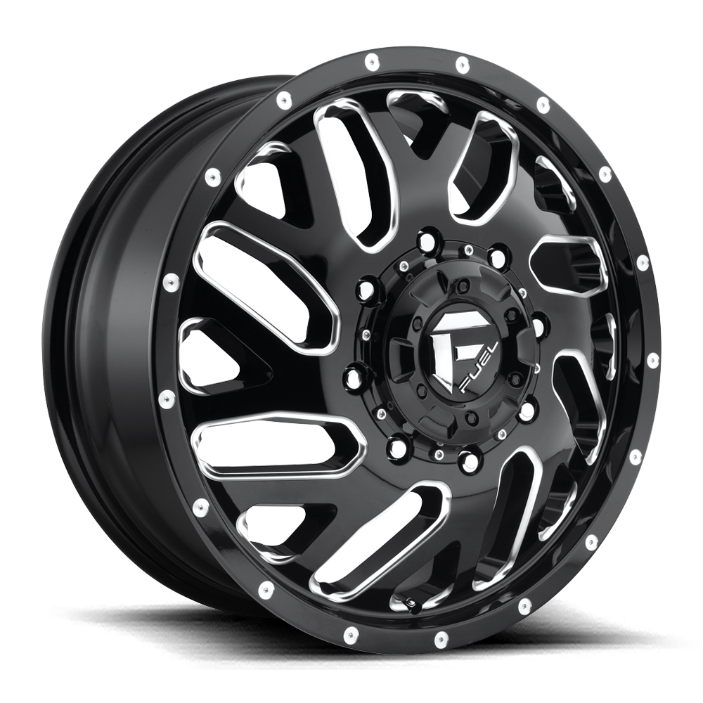 Fuel Off-Road D581 22X8.25 Gloss Black Milled 8x165.1 +105mm