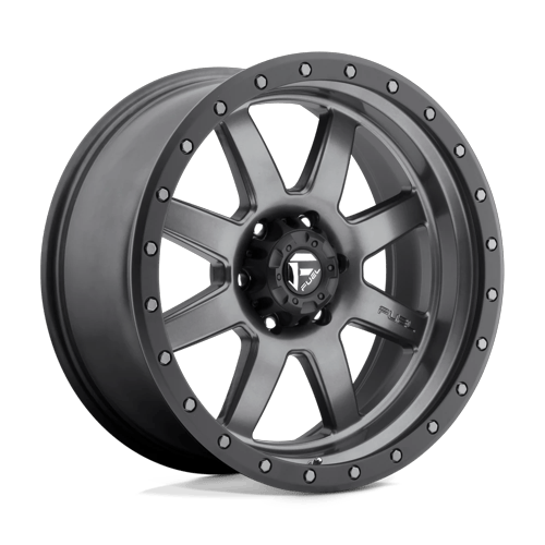 Fuel Off-Road Aluminum Wheels 20X9 Trophy D552 Matte Gunmetal Black Bead Ring