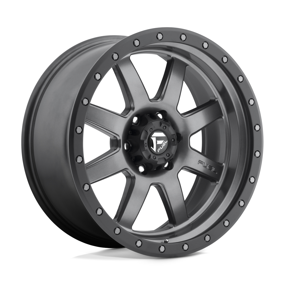 Fuel Off-Road D552 18X10 Matte Gunmetal Black Bead Ring 5x127 -24mm