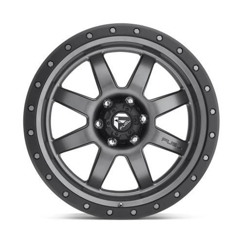 Fuel Off-Road D552 20X9 Matte Gunmetal Black Bead Ring 6x135 +1mm