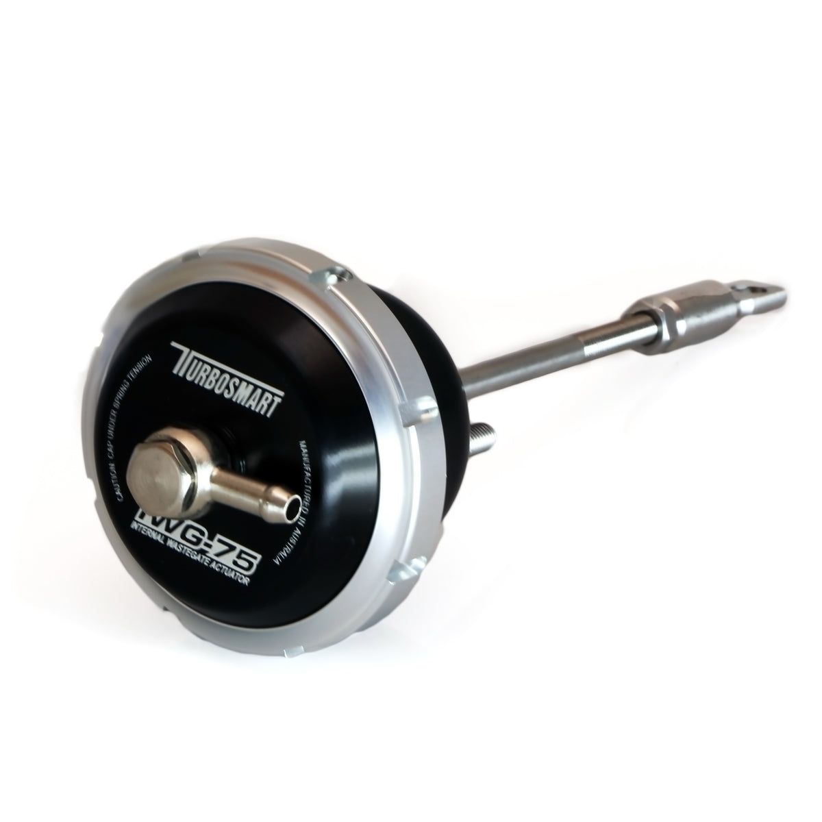 Clearance - Turbosmart IWG75 15+ Ford Mustang EcoBoost 2.3L 10 PSI Black Internal Wastegate Actuator - TS-0622-8102