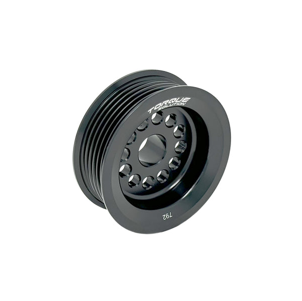 Torque Solution Under-Drive Alternator Pulley: Mitsubishi EVO 4/5/6/7/8/9 - TS-EV-792 by Torque Solution
