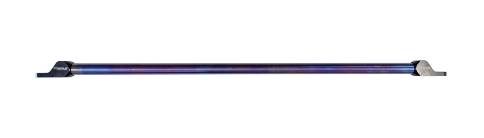 Torque Solutions 23+Toyota Corolla GR Rear Shock Tower Brace Titanium Burnt Purple / Blue - TS-GR-846-PR