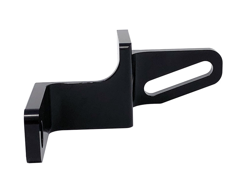 Torque Solution Reversed Intake Manifold Alternator Relocation Bracket (Black) - 02-14 Subaru WRX - TS-SU-440BK