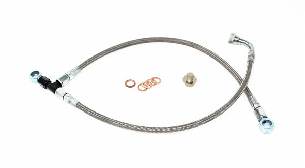 Torque Solution Turbo Oil Feed Line Kit - Subaru EJ w/ Garrett GT Series - TS-SU-578 for 2006-2014 Subaru Impreza