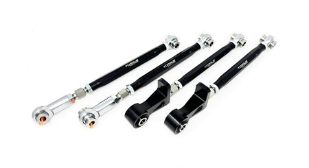 Torque 04-07 Subaru Impreza WRX STI Rear Lateral Link Camber / Toe Arms - Black (Set of 4) - TS-SU-825FR