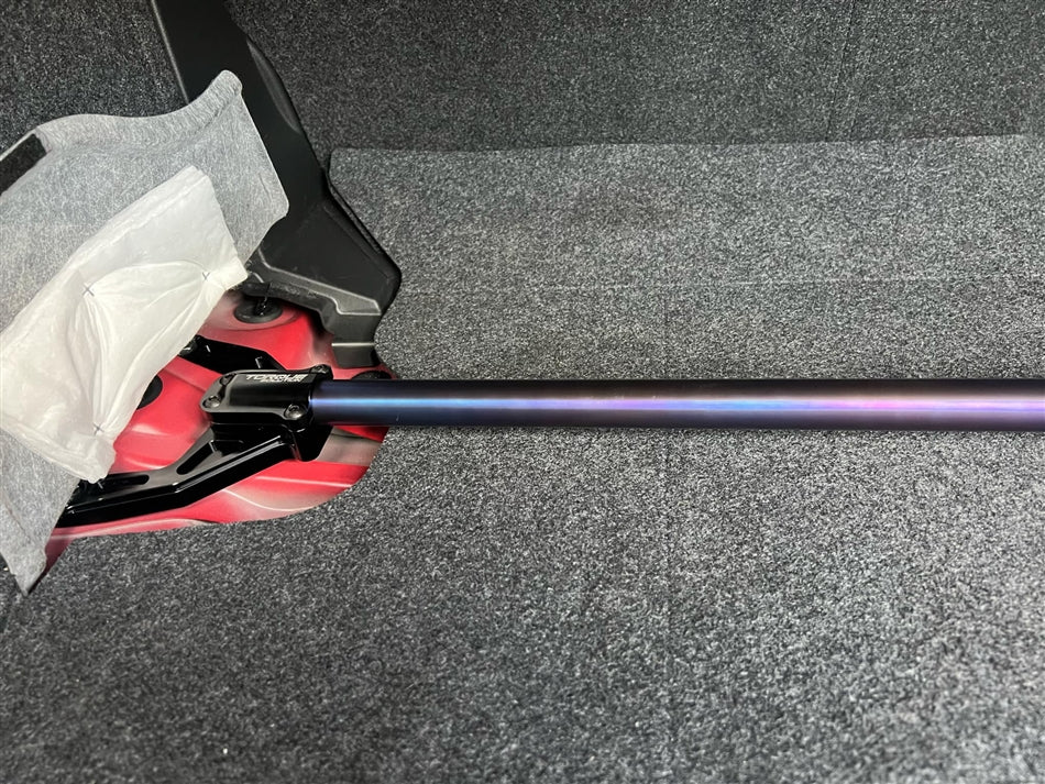 Torque Solution 2022+ Subaru WRX Rear Shock Tower Brace - Titanium Burnt Blue - TS-SU-865-BU
