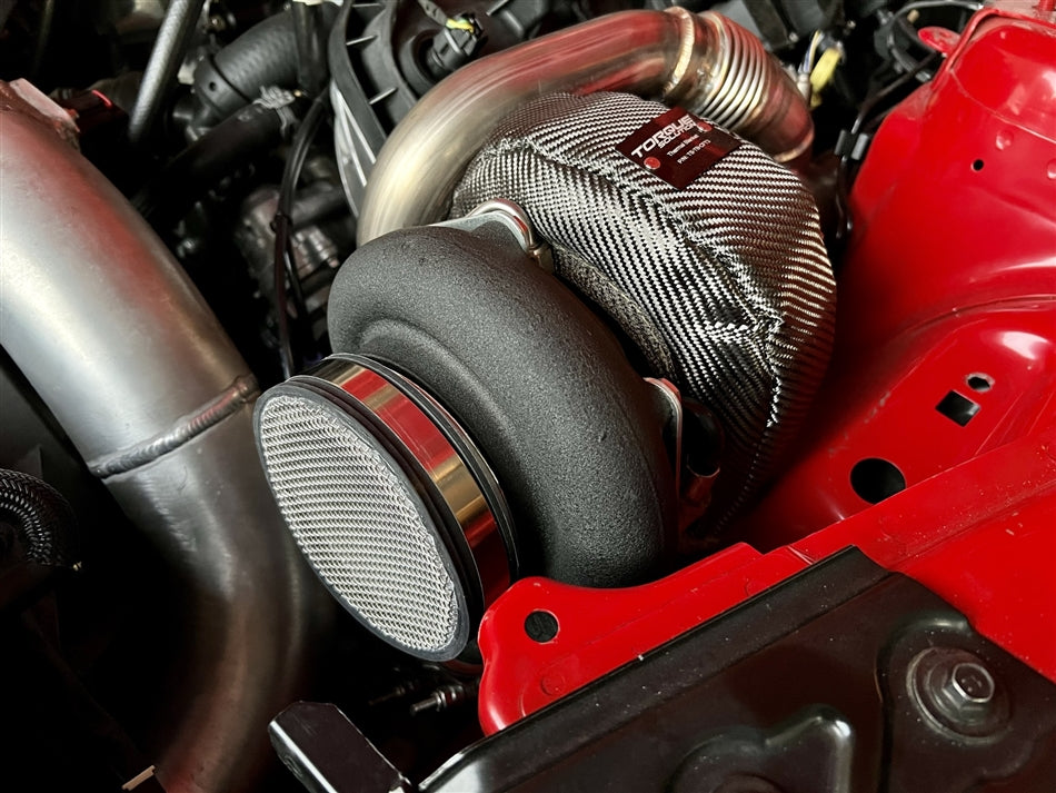 Torque Solution HD Turbo Screen Shield Wire Mesh Filter for 4 inch Inlet / Pipe - TS-TM-482-4 by Torque Solution - detail vie